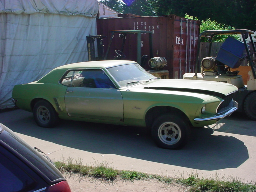 1969 Ford mustang coupe restoration #9